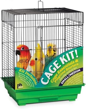 Prevue Pet Products Square Roof Bird Cage Kit 91321