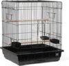 Prevue Pet Products Square Roof Parrot Cage, Black (SP25217B/B)
