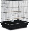 PH Prevue Hendryx Square Top Parakeet Cage, Black