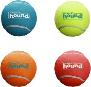 Outward Hound Squeaker Ballz Fetch Dog Toy, Small
