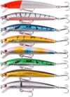 Aorace Squid Laser 3D Minnow Fishing Lures