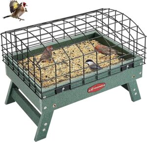 Kingsyard Squirrel Proof Ground Bird Feeder