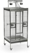 Prevue Pet Products Stainless Steel Play Top Bird Cage