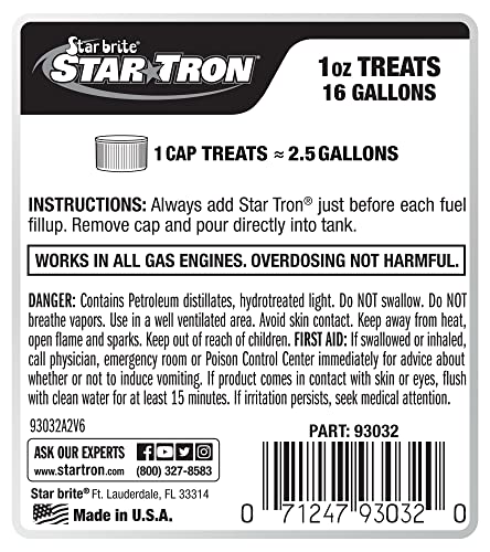 STAR BRITE Star Tron Enzyme Fuel Treatment, 32 Ounce - Image 2