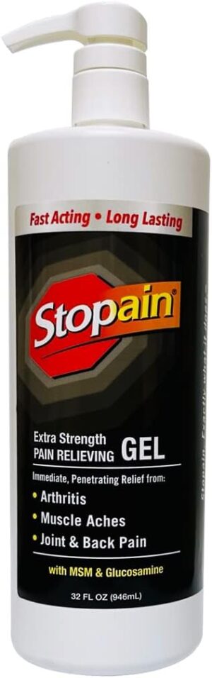 Stopain Stopain Pain Relief Gel 32oz, Max Strength