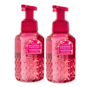 Bath & Body Works Strawberry Pound Cake Foaming Hand Soap, 2-Pack
