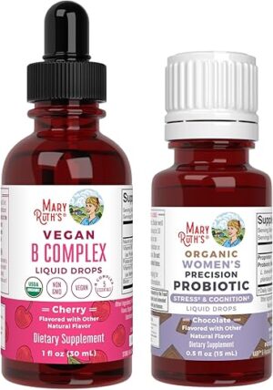 MaryRuth Organics Stress & Cognition Probiotic Drops (Chocolate)