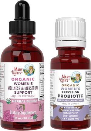 MaryRuth Organics Stress & Cognition Probiotic Drops Chocolate