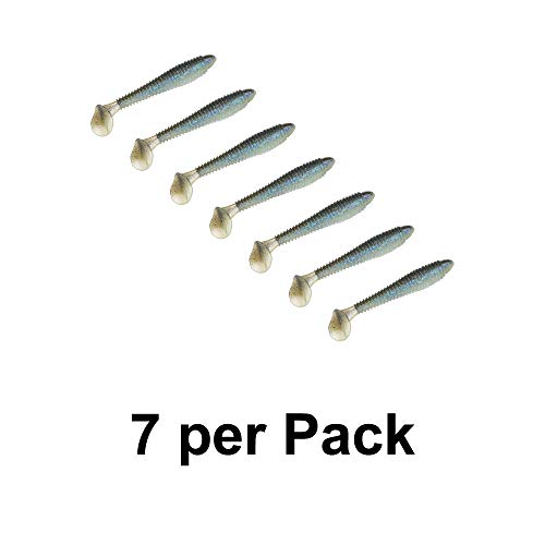 Strike King Rage Swimmer Soft Plastic Paddletail Minnow - Image 2