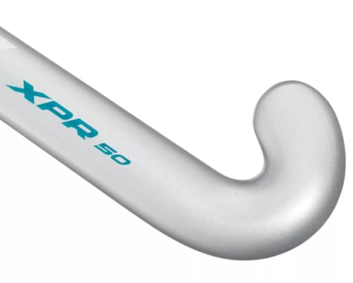 STX XPR 50 Field Hockey Stick, Silver/Teal - Image 4