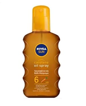 NIVEA Sun Deep Tanning Oil Spray, SPF 6