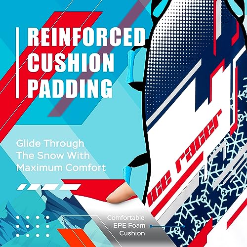 Sunlite Sports Captain Ice Racer Foldable Snow Sled - Image 5