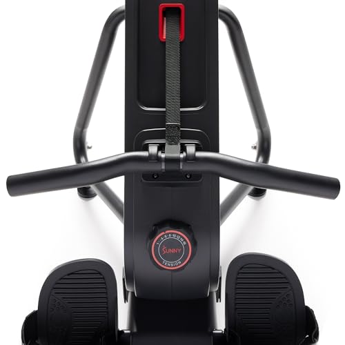 Sunny Health & Fitness Compact Rowing Machine With Smooth Motion - Image 3