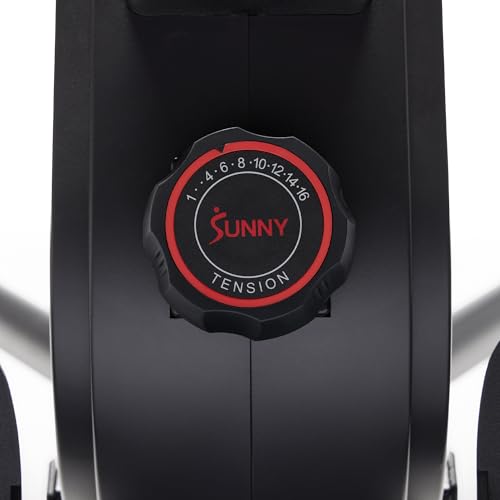 Sunny Health & Fitness Compact Rowing Machine With Smooth Motion - Image 5