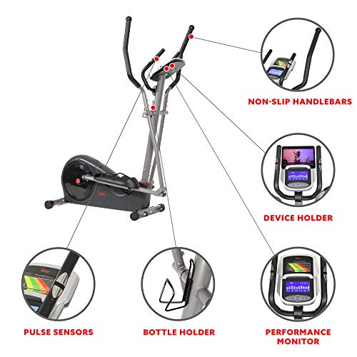 Sunny Health & Fitness Full Body Workout Elliptical Trainer - Image 3