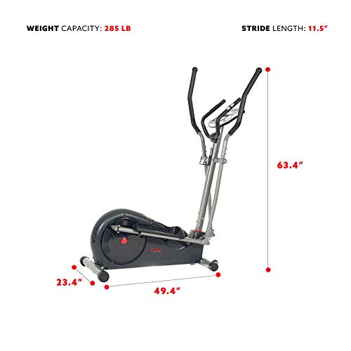 Sunny Health & Fitness Full Body Workout Elliptical Trainer - Image 5