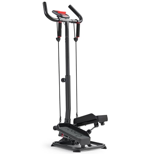 Sunny Health & Fitness Total Body 2-in-1 Stepper Machine - Image 2