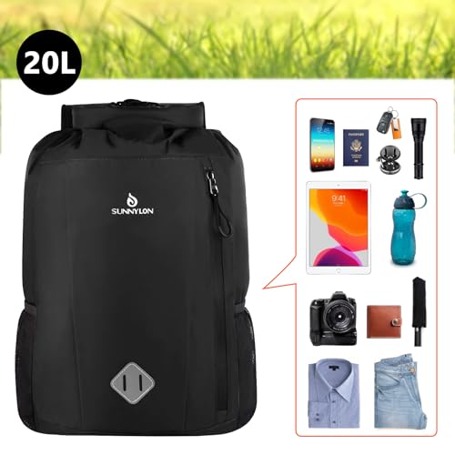 Sunnylon Waterproof Dry Bag Backpack With Waist Pouch - Image 3