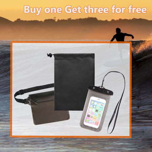 Sunnylon Waterproof Dry Bag Backpack With Waist Pouch - Image 5