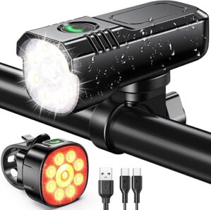 Zewdov Super Bright 1000 Lumens Bike Lights