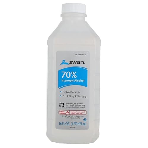 Swan 70% Rubbing Alcohol, 32 Fl Oz (Pack Of 2) - Image 2