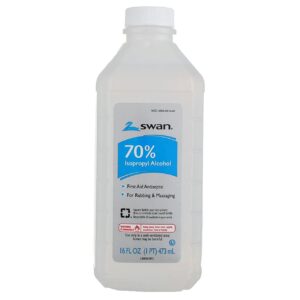 Vi-Jon Swan Isopropyl Alcohol, 70% 16 Oz
