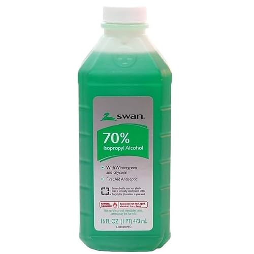 Swan Isopropyl Alcohol 70% Wintergreen 16Oz - Image 2
