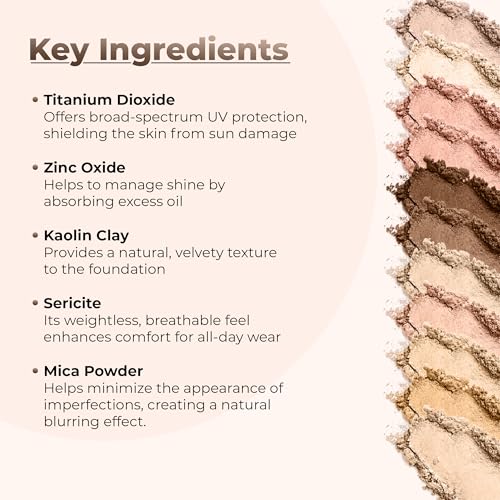 Sweet Face Minerals Light Tan Foundation Powder Refill SPF 20 - Image 3