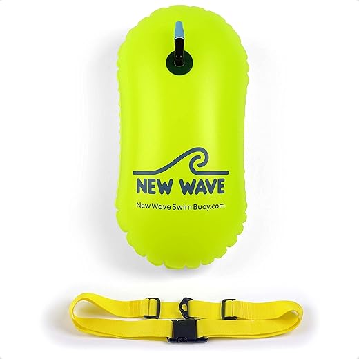 New Wave Swim Buoy Swim Bubble Safety Buoy Tow Float