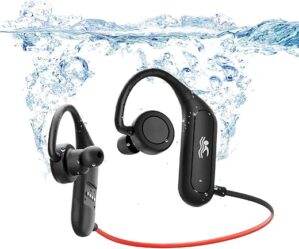 BZOJIFO Swimming Headphones IPX8 Waterproof Earbuds