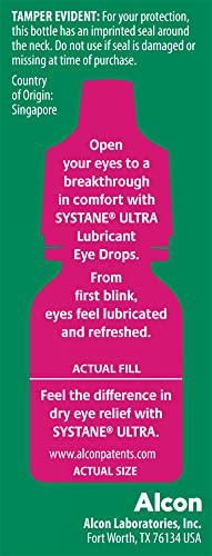 Systane Ultra Lubricant Eye Drops, 0.14 Fl Oz - Image 5