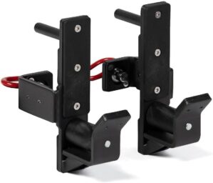 Titan Fitness T-3 Series Roller J-Hooks, 1,000 LB Rated