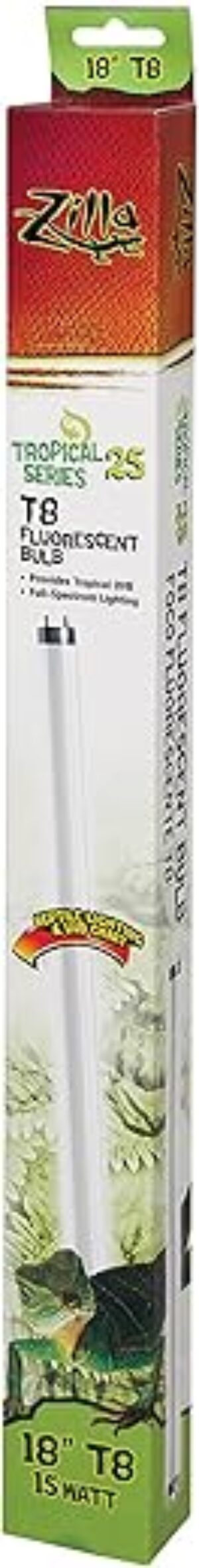 Zilla T8 Fluorescent Bulbs Tropical Series 25