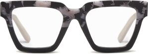 Peepers by PeeperSpecs Take A Bow Square Blue Light Glasses