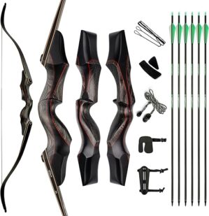 Deerseeker Outdoor Takedown Recurve Bow And Arrow Set