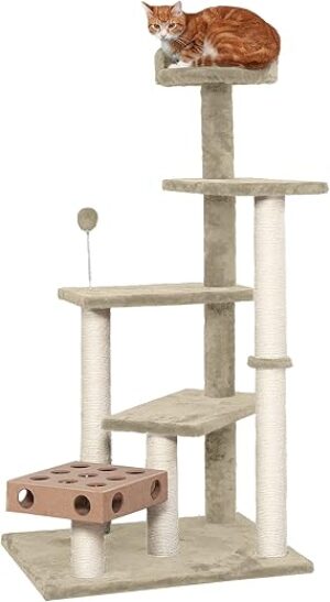 Furhaven Tall Cat Tree For Indoor Cats