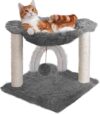 Furhaven Tall Playground For Indoor Cats, Silver