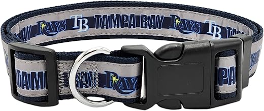 Pets First Tampa Bay Rays Large Pet Collar