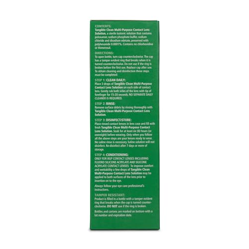 Tangible Multi-Purpose Contact Lens Solution, 12 Fl Oz - Image 2