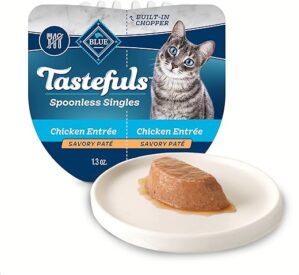 Blue Buffalo Tastefuls Spoonless Singles Wet Cat Food, Chicken Entrée