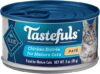 Blue Buffalo Tastefuls Wet Cat Food Paté, Chicken Entrée