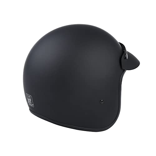 TCMT Adult 3/4 Open Face Motorcycle Helmet - Image 5