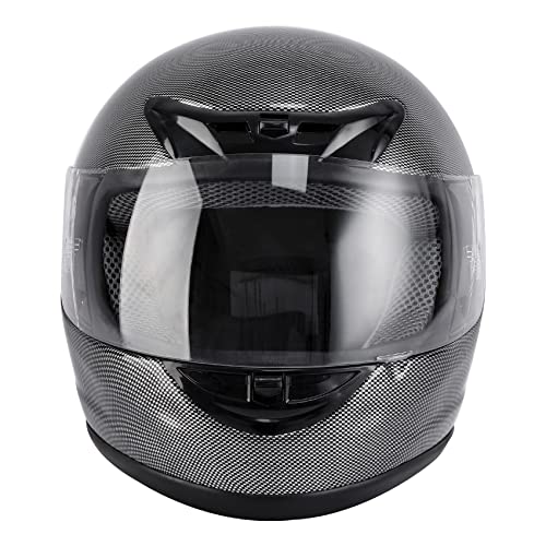 TCMT Carbon Fiber Full Face Helmet DOT Approved - Image 3