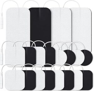 AUVON TENS Unit Replacement Pads Set, 20 Packs