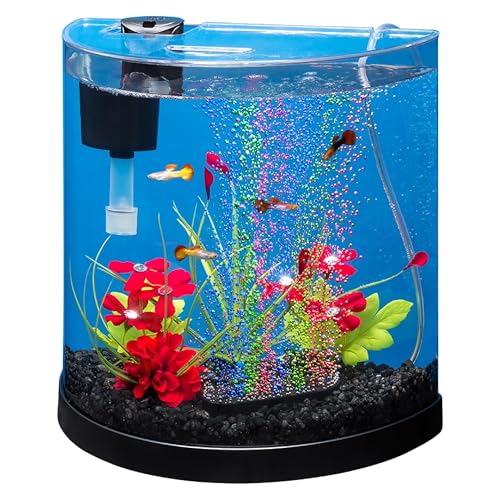 Tetra ColorFusion Half-Moon Aquarium Kit, 3 Gallons - Image 3