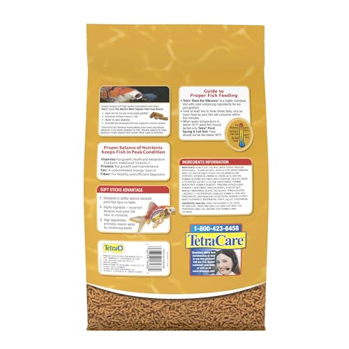 Tetra Koi Vibrance Soft Sticks Pond Food - Image 2