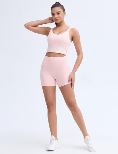 THE GYM PEOPLE Women's High Stretch Workout Shorts - Image 5