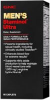 GNC The product title “GNC Mens Staminol Ultra” is already less than seven words, so no changes are needed
