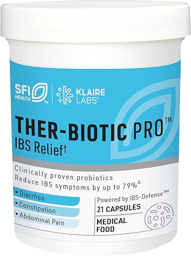 Klaire Labs Ther-Biotic Pro IBS Relief - Prebiotics & Probiotics