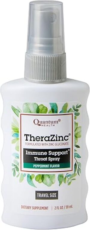 Quantum TheraZinc Oral Spray For Immune Support, 2 Oz